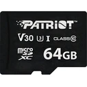 Κάρτα Μνήμης microSDXC 64GB Patriot VX Series V30 Class 10 UHS-I U3 4K UHD PSF64GVX31MCX
