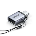 Αντάπτορας USB Ugreen Type C to USB 3.0 A with Lanyard Space Gray