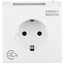 Μονή Πρίζα Ρεύματος REV Energy cost meter white