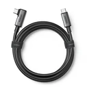Καλώδιο USB Ugreen Right Angle USB-C to USB-C Link 5m Black
