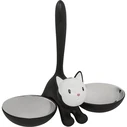 Ταΐστρα Alessi Cat Bowl Tigrito black AMMI09 B