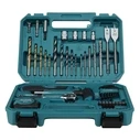 Βαλίτσα με Εργαλεία Makita E-15095 Tool Set 60pcs.