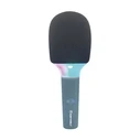 Karaoke Kidywolf Mikrofon Bluetooth with Licht blau