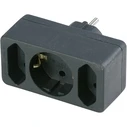 Ταφ REV transition plug 2-fold + 1 Safety contact black