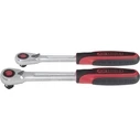 Καστάνια KS Tools SlimPOWER Reversible Set, 2-pcs 1/4 + 1/2