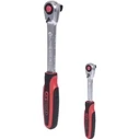 Καστάνια KS Tools SlimPOWER Reversible Set, 2-pcs 1/4 + 1/2