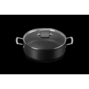 Κατσαρόλα Le Creuset Toughened Non-Stick NonStick Sauteuse with Glass Lid 28cm (51113280010500)