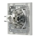 Πρίζα Δικτύου Schneider Electric Επιτοίχια RJ45 & Rj12 Asfora Eph4900121