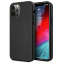 AMG AMHCP12LDOLBK Apple iPhone 12 Pro Max hardcase Leather Hot Stamped black