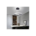 Φωτιστικό Οροφής Powertech LED HLL-0154, 25W, 4000K, Φ40Cm, 1M, Μαύρο