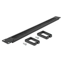 Αξεσουάρ για Καμπίνες Rack Delock Cable Management 66486, 19"/1U 2X Γάντζοι & Βούρτσα, Μαύρο