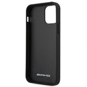 AMG AMHCP12LDOLBK Apple iPhone 12 Pro Max hardcase Leather Hot Stamped black