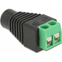 Αντάπτορας DC Delock 1.35 X 3.5mm Θηλυκό σε Terminal Block 2Pin 66730