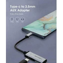 Αντάπτορας USB-C Cabletime σε USB-C & 3.5mm CT-Cmacd, Γκρι