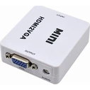 Converter HDMI Powertech HD Video σε VGA & 3.5mm Audio CAB-H073, Full Hd