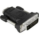 Αντάπτορας HDMI Goobay σε DVI-D Dual-Link 24+1 Pin 68482, Μαύρο
