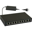 Network Switch Pulsar PoE Ethernet S108-90W, 10X Ports 10/100Mb/S
