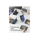 inateck AceTouch Αποσπώμενο Bluetooth Πληκτρολόγιο Θήκη για iPad 11" QWERTZ Γκρι (KB04111)