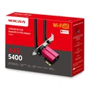 Κάρτα Δικτύου Mercusys Ma86Xe, Axe5400, Wi-Fi 6E, Bluetooth, PCIe, V.2.0