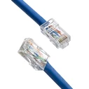 Βύσμα Δικτύου Powertech RJ45 CAB-N352, CAT 6/6A Utp, Modular, Διάφανο, 50τμχ