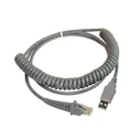 Καλώδιo Σειριακό Datalogic Cab-424E USB Type A Coiled Power Off Term 2M