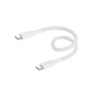 Καλώδιo USB Belkin Boostcharge USB-C Braided White 0.15M White