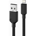 Καλώδιο Lightning Alogic Elements Pro USB-A Lightning 2M Black