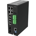 Network Switch Βιομηχανικού Τύπου AXIS D8208-R Industrial Poe++ S 8-Port Managed