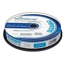Bluray MediaRange 50GB 10pcs BD-R cake 6x Inkjet Fullprint.