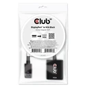 Αντάπτορας DisplayPort Club 3D  > VGA aktiv St/Bu Black polybag