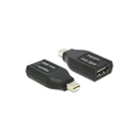 Αντάπτορας DisplayPort Delock  mini DP -> HDMI St/Bu schw