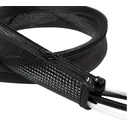 Οργανωτής Καλωδίων Logilink cable conduit with zipper AD: 50 mm, black 1m