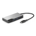 Docking Station Alogic USB-C 5 in 1 HDMI & USB space grey