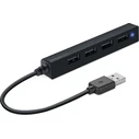 USB Hub Speedlink USB-SNAPPY SLIM, 4-Port, Passiv, Black