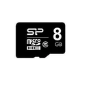 Κάρτα Μνήμης microSD 8GB Silicon Power SDHC CL.10 inkl. Adapter