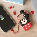 Καλώδιο USB Thumbs up! Minnie Mouse 3in1 Lightning/Micro/USBC