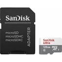 Κάρτα Μνήμης microSD 128GB SanDisk Ultra Class 10 inkl. Adapter
