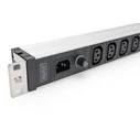 Πολύπριζο Rack Digitus PDU 1U 9xC13 Outputs 230V/10A Black