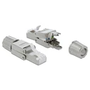Βύσμα Δικτύου Delock RJ45 male Cat.6A STP tool-free