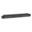 Patch Panel Equip 48x RJ45 Cat6A 19" FTP 1HE Premium Black