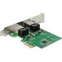 Κάρτα Δικτύου Delock PCI Express > 2 x Gigabit LAN