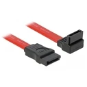 Καλώδιο Delock SATA-cable SATA -> SATA up St/St 0.22m rot