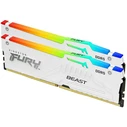 Μνήμη RAM Σταθερού DDR5 64GB 6000 CL30 Kingston KIT (2x32GB) FURY Beast Wh