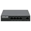 Network Switch Intellinet 5-Port Gigabit Ethernet PoE+ 4x PSE PoE+
