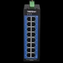 Network Switch Trendnet 16-Port Industr. Gigabit L2 Managed DIN-Rail Swit