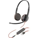 Multimedia Headset Poly Blackwire C3225 Stereo 3,5mm