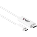 Καλώδιο HDMI Club 3D 3.1 Typ C > HDMI 2.0 UHD 1,8m aktiv St/St
