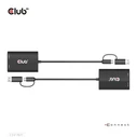 Αντάπτορας USB Club 3D Typ C/A > HDMI / VGA St/Bu