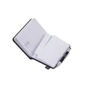 TROIKA DIN Mini Notepad LILIPAD + LILIPUT Tool Pen (Grey), 128 pages, Set