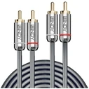 Καλώδιο RCA Lindy Cromo Line audio cable - 5 m